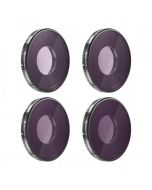 Freewell 4-pack Bright Day Series Filter Set for Osmo Action 3