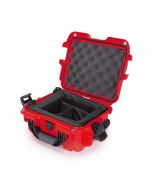 Nanuk 905 Case with Padded Divider (Red)