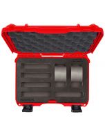 Nanuk 909 Case for 2 Watches and 5 Knives (Red)