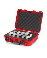 Nanuk 910 Case with Foam Insert for 10 Watches (Red)