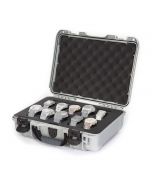 Nanuk 910 Case with Foam Insert for 10 Watches (Silver)