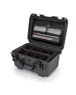 Nanuk 918 Case with Lid Organizer and Padded Divider (Olive)