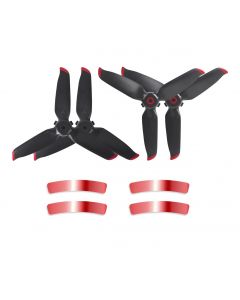 Sunnylife 5328S Quick-Release Propellers for DJI FPV (Red)(2 pairs + arm stickers)