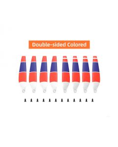Sunnylife 8 pcs/set 3-colours Propellers for Mini 3 (White & Blue & Red)
