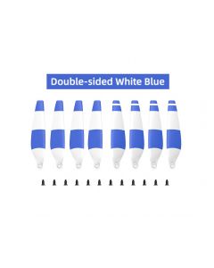 Sunnylife 8 pcs/set Propellers for DJI Mini 3 (White & Blue)