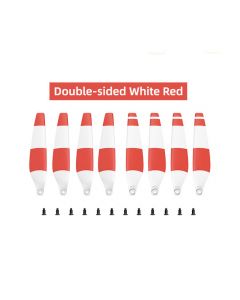 Sunnylife 8 pcs/set Propellers for DJI Mini 3 (White & Red)