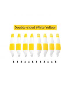 Sunnylife 8 pcs/set Propellers for DJI Mini 3 (White & Yellow)