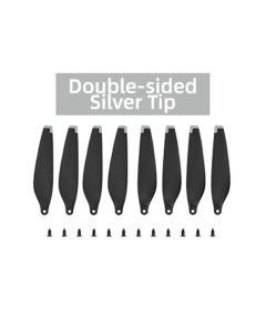 Sunnylife 8 pcs/set Propellers for DJI Mini 3 (Silver Tip)