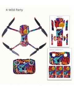Sunnylife Decals Skin for DJI Air 2S (Wild Party)