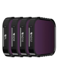 Freewell 4-Pack Standard Day 4K Series Filter Set for HERO9 / HERO10 Black (PL ND8/16/32)