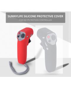 Sunnylife Silicone Protective Cover for DJI FPV Motion Controller (Red)