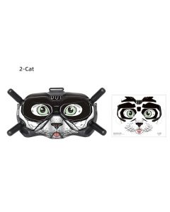 Sunnylife PVC Stickers for DJI FPV Goggles V2 (Cat)