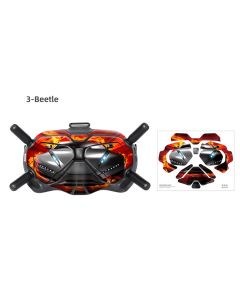 Sunnylife PVC Stickers for DJI FPV Goggles V2 (Beetle)