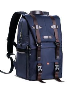 K&F Concept Multifunctional DSLR Camera Travel Backpack (Deep Blue)
