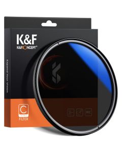 K&F Concept 77MM Ultra-Slim Blue Multi-Coated MCCPL Filter