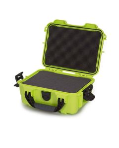 Nanuk 904 Case with Cubed Foam (Lime)