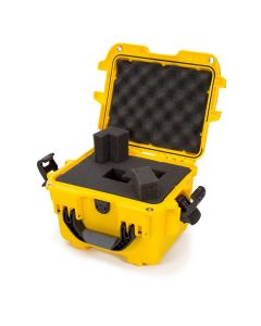 Nanuk 908 Case with Cubed Foam (Yellow)