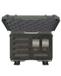 Nanuk 909 Case for 2 Watches and 5 Knives (Olive)