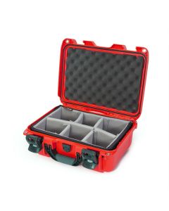 Nanuk 915 Case with Padded Divider (Red)