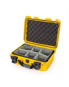 Nanuk 915 Case with Padded Divider (Yellow)