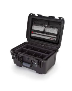 Nanuk 918 Case with Lid Organizer and Padded Divider (Black)