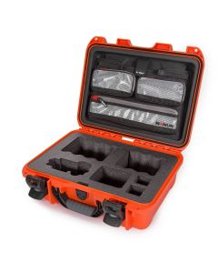 Nanuk 920 Case with Lid Organiser for Sony A7R / A7S / A9 Camera (Orange)