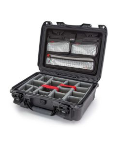 Nanuk 925 Case with Padded Divider and Lid Organizer (Graphite)