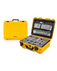Nanuk 930 Pro Photo Case with Padded Divider and Lid Organizer (Yellow)