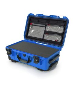 Nanuk 935 Case with Cubed Foam and Lid Organizer (Blue)