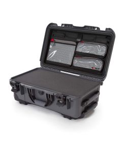 Nanuk 935 Case with Cubed Foam and Lid Organizer (Graphite)