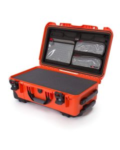 Nanuk 935 Case with Cubed Foam and Lid Organizer (Orange)