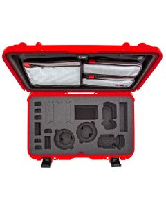 Nanuk 935 Case with Lid Organiser for 2 Bodies DSLR Camera (Red)