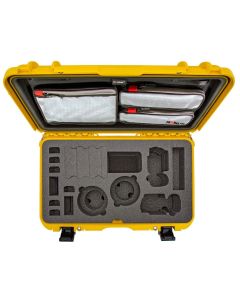 Nanuk 935 Case with Lid Organiser for 2 Bodies DSLR Camera (Yellow)