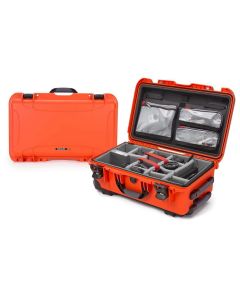 Nanuk 935 Pro Photo Case with Lid Organiser and Padded Divider (Orange)