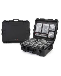 Nanuk 945 Pro Photo Case with Lid Organiser and Padded Divider (Black)