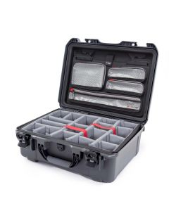 Nanuk 940 Pro Photo Case with Lid Organiser and Padded Divider (Graphite)