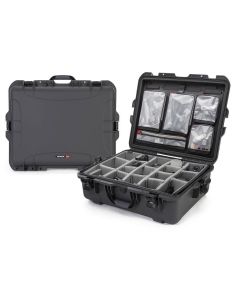 Nanuk 945 Pro Photo Case with Lid Organiser and Padded Divider (Graphite)