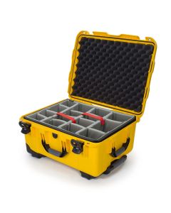 Nanuk 950 Case with Padded Divider (Yellow)