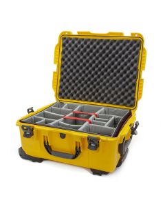 Nanuk 955 Case with Padded Divider (Yellow)