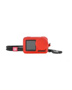PGY Tech Silicone Rubber Case (Red) for OSMO Action Camera