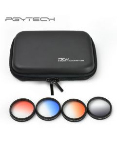 PGY Tech INSPIRE1 / OSMO / X3 Graduated 4x Filters (Grey/Blue/Orange/Red) + Case