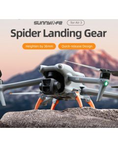Sunnylife LG664 Landing Gear Extensions for DJI Air 3 (Orange)