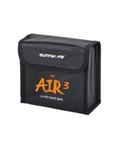 Sunnylife Lipo Safe Bag for DJI Air 3 (Fits 3 Batteries)