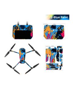 Sunnylife Protective Scratch-proof Decals for Mavic 3 Pro (DJI RC Pro Version)(Blue Paint)