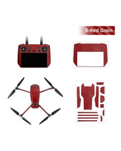 Sunnylife Protective Scratch-proof Decals for Mavic 3 Pro (DJI RC Pro Version)(Red Grain)
