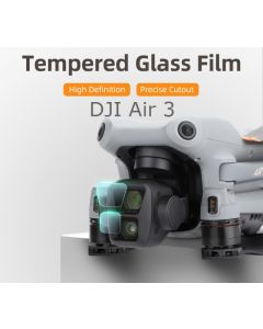 Sunnylife Tempered Glass Film for DJI Air 3 Lens (2 Sets Combo)